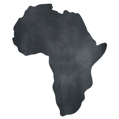 Africa Chalkboard