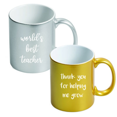 Engraved mugs