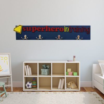 Superhero Hook Board